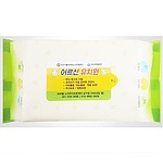 연두색  물티슈 80매 55g