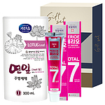 무궁화 키친솝 연잎 주방세제 리필 300ml  페리오 토탈 7 치약 100g 2개