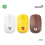 라인프렌즈 무선 무소음 마우스