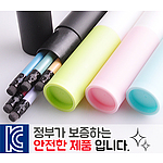인젝션 파스텔연필 5p 바닐라원통케이스