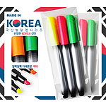 국산 델타불투명 형광펜 3P세트