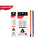모나미 바우하우스삼각연필-B,HB-
