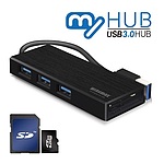 USB 허브 3단 카드리더기겸용