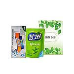 참그린녹차+ 빨아쓰는행주타올 5매 2종