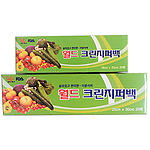 크린 이중지퍼백 20매