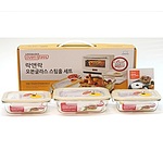 LOCKNLOCK 유로 스팀홀 직사각 3조