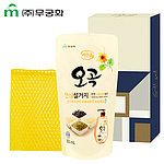 무궁화 오곡 안심설거지 리필 300ml 망사수세미