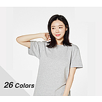 베이직 17수 라운드티셔츠