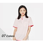 레이어드 버튼다운 쿨폴로셔츠