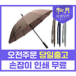 송월 장 컬러무지60 우산