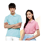 면 30수 PK카라 반팔 장팔 주머니 티셔츠