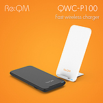 리큐엠 2in1 고속무선충전기 QWC-P100