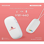 이노그랩 HW-440 휴대용 손난로 보조배터리