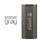 그레이 충전식 손난로 보조배터리 5200mAh