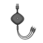 아트텍 USB 3in1 로룸버스 충전케이블 길이조절