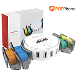 팝폰 QC3.0 USB 5포트 급속 멀티충전기 CS11