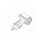 버바팀 QC3.0 PD 63W 2포트 차량용충전기 실버