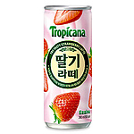 트로피카나 딸기라떼