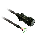 서보 모터 MIL 커넥터 케이블 (VW3M5D6AR/FR)