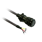 서보 모터 MIL 커넥터 케이블 (VW3M5D2AR/FR)