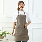 트리공방 모던 캔버스 홀터넥 앞치마
