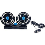 트윈 자동차 팬 DC12V