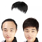 탑커버 남자 정수리 가발