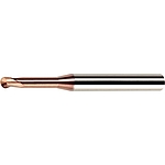 초경 2날 TiSiN 리브 볼 엔드밀 (BYRB R0.75 ~ R2.0)