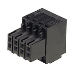 PCB 플러그인 커넥터 암형 플러그(B2L 3.50/10/180 AU BK BX PRT)