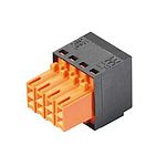 PCB 플러그인 커넥터 암형 플러그(B2L 3.50/16/180QV8 SN BK BX)