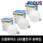 LED 숏넥타입 볼전구 (12~18W, E26)