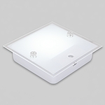 LED 뉴 실크 사각 센서등 (12W)