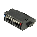 PCB 플러그인 커넥터 암형 플러그(BL-I/O 3.50/10F PNP LED SN BK BX)