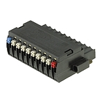 PCB 플러그인 커넥터 암형 플러그(BL-I/O 3.50/10F PNP LED SN LTGY BX)