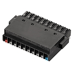 PCB 플러그인 커넥터 암형 플러그(BL-I/O 3.50/10F SN BK BX)