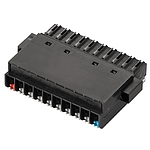 PCB 플러그인 커넥터 암형 플러그(BL-I/O 3.50/10F SN LTGY BX)