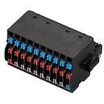PCB 플러그인 커넥터 암형 플러그(BL-I/O 3.50/30F PNP LED SN BK BX)