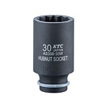 1/2인치 임팩 12각 허브너트 소켓 (AS308-W)