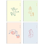 슬림원링 스프링 노트 (18절/오늘의스트레칭)