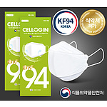 셀로긴 지스타 황사방역 KF94 대형 화이트 마스크
