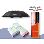 협립 2단 베이직자동우산1P 눈꽃타월1P 세트