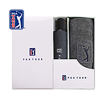 PGA 3단7k완전자동 블랙메탈 190g호텔타올 세트