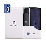 PGA 3단7k완전자동 블랙메탈 150g면사타올 세트