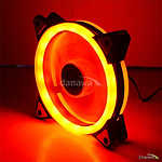 시스템 쿨러 (SUPER LED RING-12025 RED-DUO)