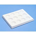 정색 반응 접시 12 구멍