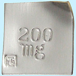 위 접시 저울 분동 200mg 단품