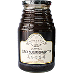 흑당 생강차