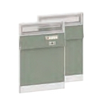 K250 PNB 반유리 블럭패널 파티션 (EFP1011L / 일면 콘센트/회전커버 타일)