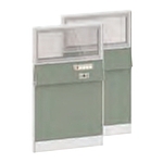 K250 PNB 반유리 블럭패널 파티션 (EFP0913L / 일면 콘센트/회전커버 타일)