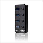 4포트 USB 3.0 무전원 허브 (NEXT-703U3NP)